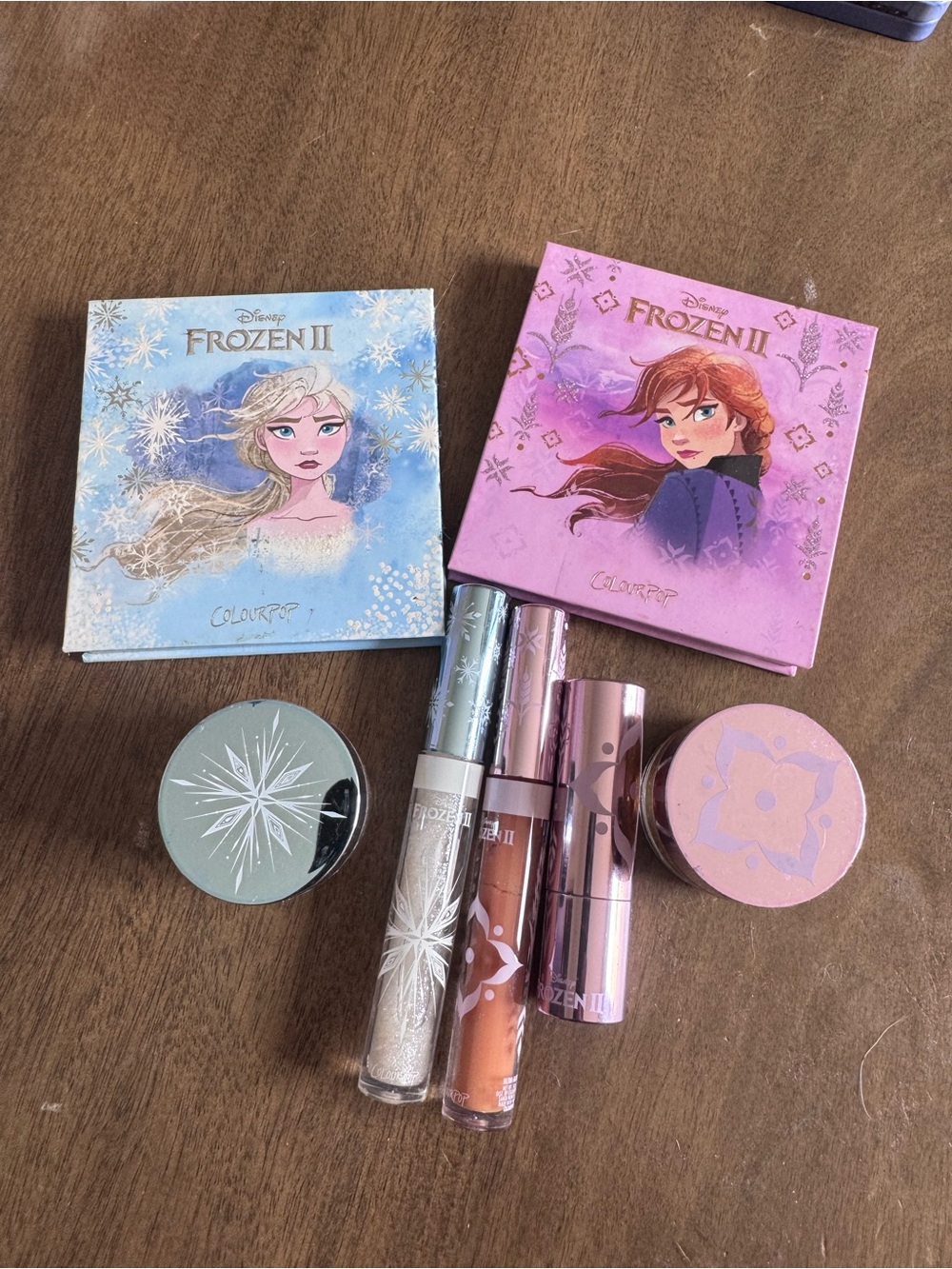 Frozen II Collection Elsa & Anna ColourPop Disney Two Sets New - Disney Makeup